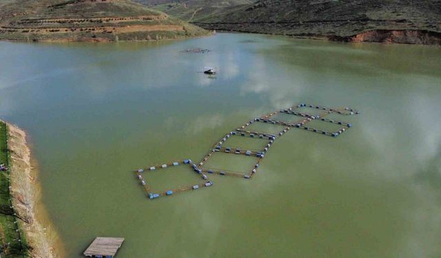 Gökçedere Göleti’nin su seviyesi yağışlardan sonra yükseldi