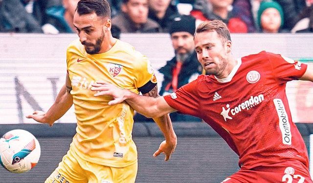 Kayserispor 3 puana garantiliyor