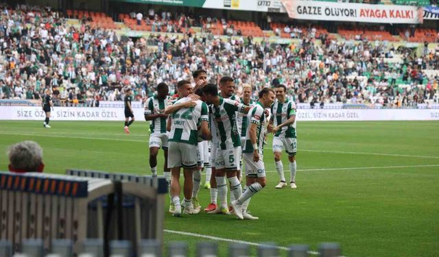 Konyaspor 17 yıl sonra üst üste 6. kez üst üstte sahasında galip