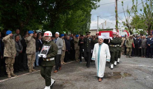 Şehit Karadağ, Muş’ta son yolculuğuna uğurlandı
