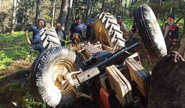 Sındırgı’da traktör altında kalan sürücü hayatını kaybetti