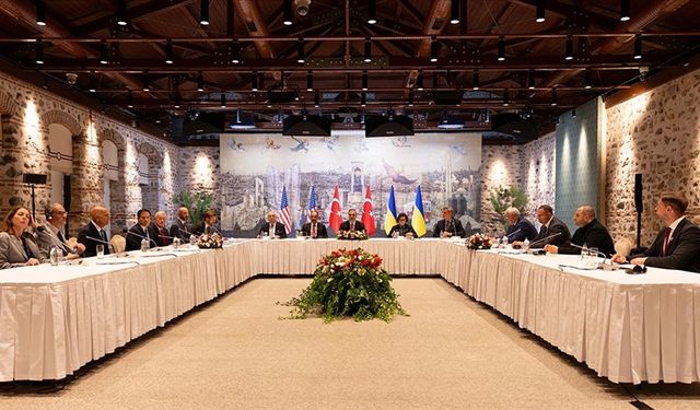 Türkiye-ABD-Ukrayna Üçlü Toplantısı İstanbul'da düzenlendi