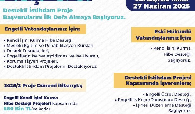 Bakan Işıkhan duyurdu: Eski hükümlü ve özel gereksinimli bireyler için istihdam desteği başladı