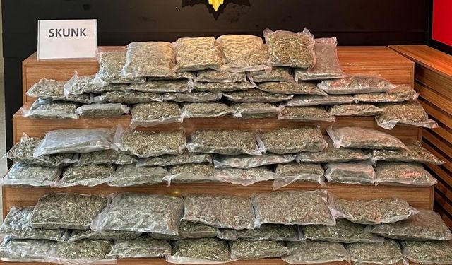 Şanlıurfa’da 35 kilo 250 gram uyuşturucu ele geçirildi