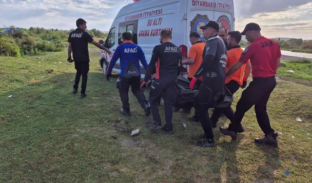 Diyarbakır'da kardeşini ve yakınını kurtarmak isterken nehirde kaybolan gencin cesedi bulundu