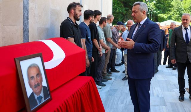 Kıbrıs gazisi Osman Kaçaran, memleketi Rize'de son yolculuğuna uğurlandı