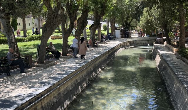 Şanlıurfa'da sıcak hava etkili oluyor