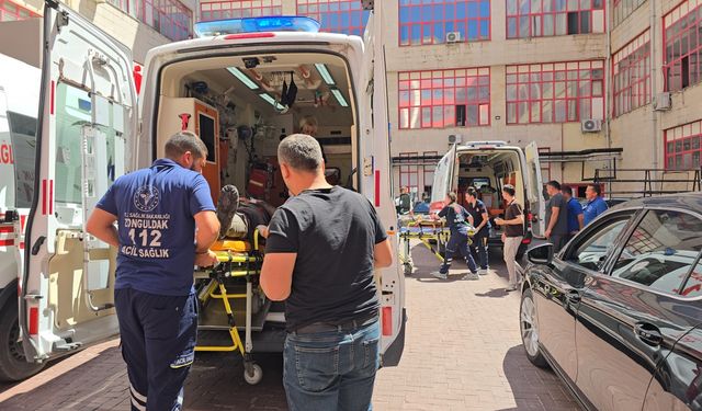 Zonguldak'ta maden ocağında gazdan etkilenen 5 işçi hastaneye kaldırıldı