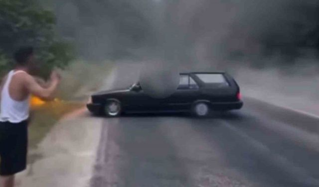 Drift görüntülerini sosyal medyada paylaştı, 55 bin lira ceza yedi