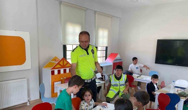 Erzincan’da çocuklara trafik bilinci aşılandı