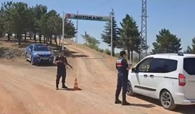 Jandarma ekiplerinden orman yangınlarının önlenmesi için denetim