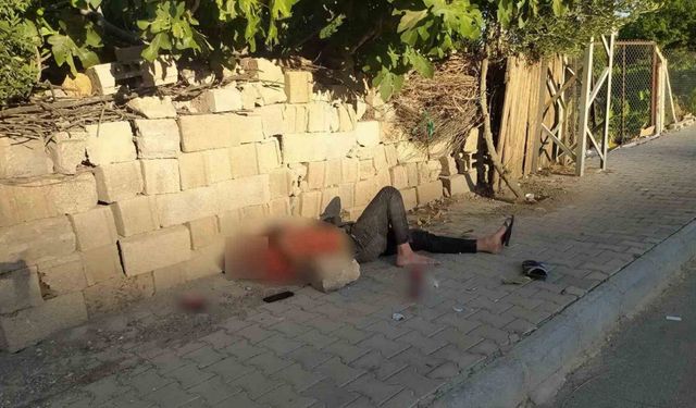 Kullandığı maddenin etkisiyle kaldırıma yığılıp kaldı