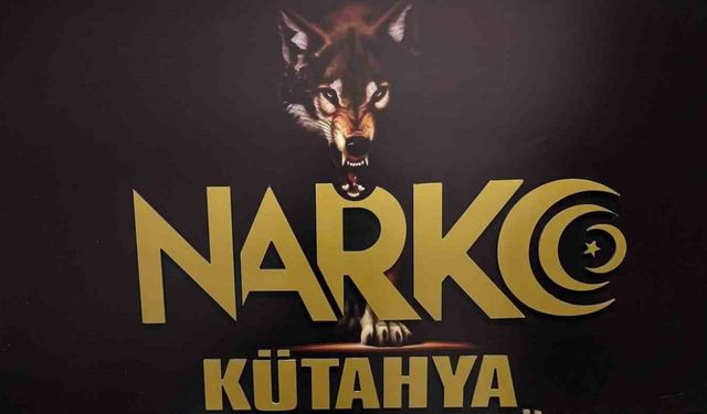 Kütahya’da Narkotim ekiplerinden uyuşturucu operasyonu, 4 şüpheli tutuklandı