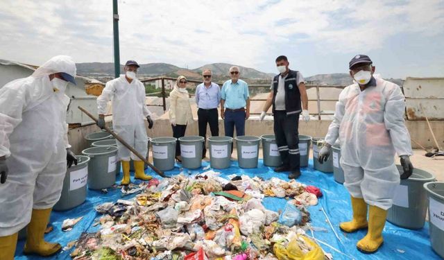 Tokat Belediyesi atık karakterizasyonu çalışması başladı