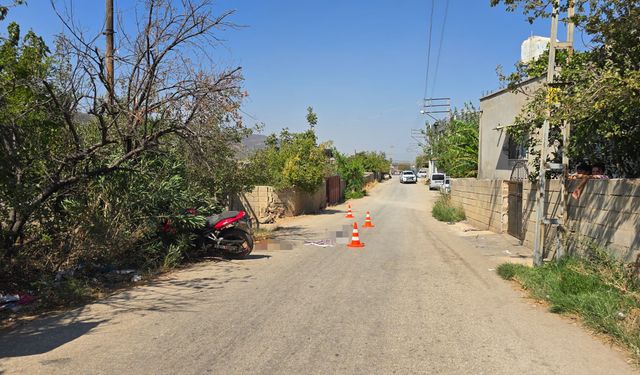 Hatay'da devrilen motosikletteki 1 kişi öldü, 1 kişi yaralandı