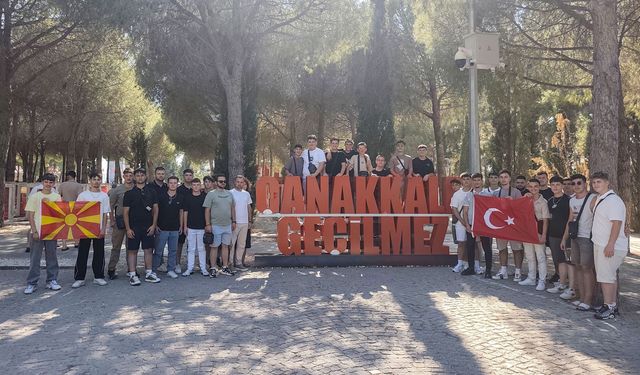 Kuzey Makedonya'dan 90 öğrenci TİKA'nın desteğiyle Türkiye'yi ziyaret etti