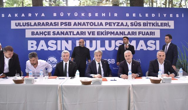 Peyzaj ve süs bitkiciliği sektörü Sakarya'da düzenlenecek fuarda buluşacak