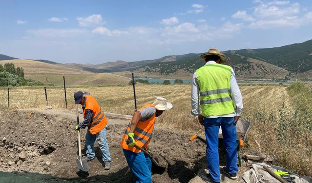 Satala Antik Kenti'nde bulunan mezarlar için yapılan çalışma sonuçlandı