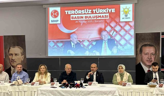 AK Parti ve MHP’den ortak ‘Terörsüz Türkiye’ açıklaması