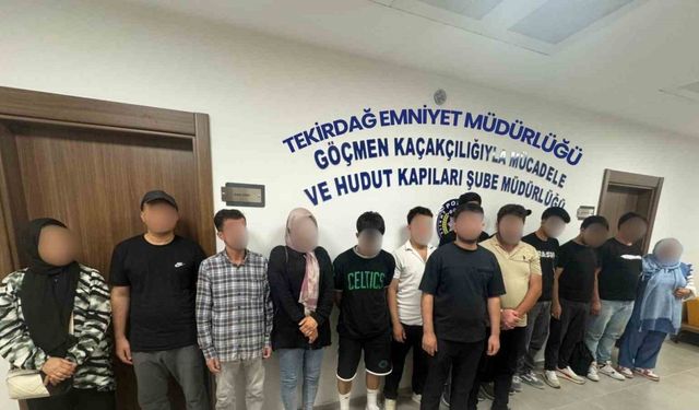 Avrupa’ya kaçmak için kamyonete özel bölme yapmışlar:19 düzensiz göçmen yakalandı