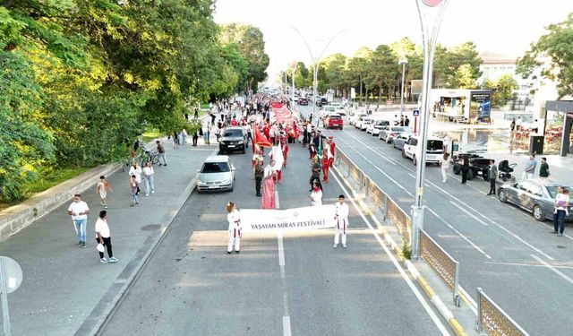 Erzincan Yaşayan Miras Festivali başladı