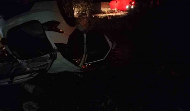 Erzurum’da otomobil nehre uçtu: 1 ölü, 1 yaralı, 1 kayıp