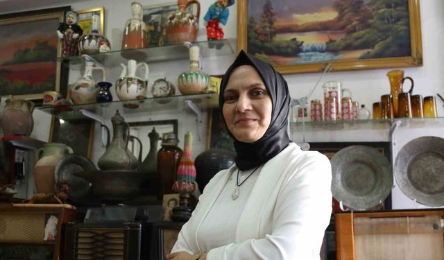 Eşinden bulaşan merak kadın girişimciyi antikacı yaptı