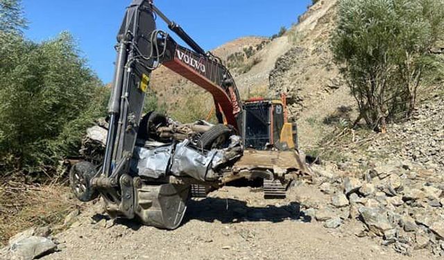 Kontrolden çıkan araç şarampole yuvarlandı: 1 yaralı