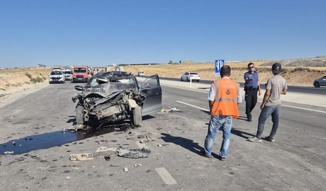 Malatya’da kamyon ile otomobil çarpıştı: 1 ölü