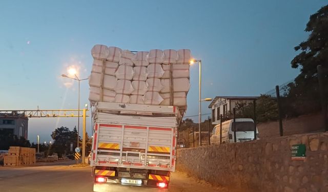 Malatya’da tehlikeli yolculuk