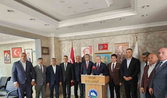 MHP heyeti, İspir’de heyelan bölgesinde