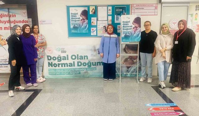 Normal doğum teşvik ediliyor