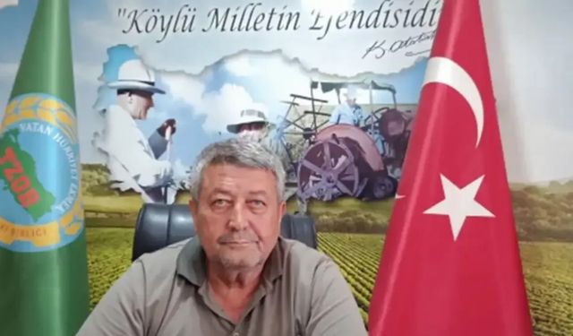 Saruhanlı Ziraat Odası Başkanı Aydoğan Okur: "Deniz suyunu arıtarak kullanıma sunsunlar"