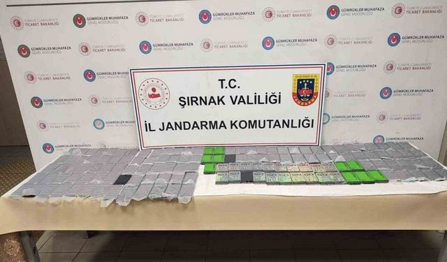 Şırnak’ta 8 milyon lira değerinde gümrük kaçağı ürünler ele geçirildi