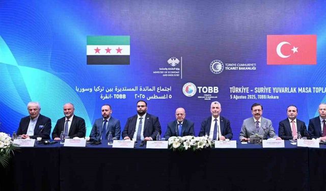 TOBB Başkanı Hisarcıklıoğlu: "Türk firmaları Suriye’de iş yapmak konusunda çok hevesliler"