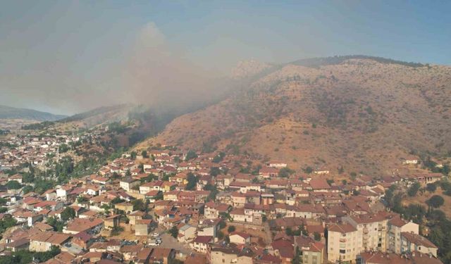 Tokat’ta otluk alanda başlayan yangın ağaçlık alana sıçradı