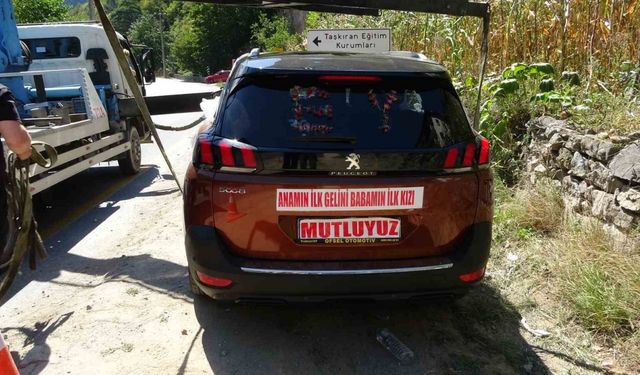 Trabzon’da gelin alma merasiminde kana bulanan evde sessizlik hakim