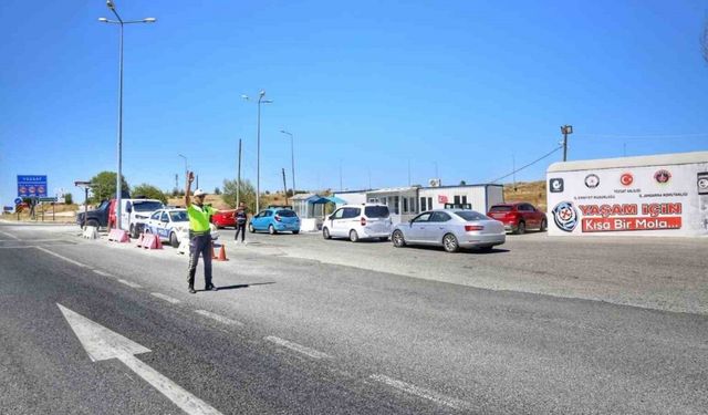 Yozgat’ta 4 bin 573 kişi ve bin 828 araç sorgulandı