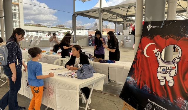 Küçükçekmece'de bilim ve uzay meraklılarını buluşturan festival başladı