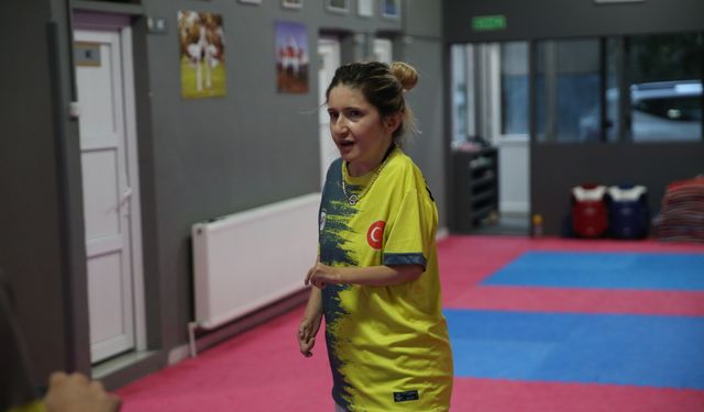 Para tekvandocu Şeyma Nur Talu'nun hedefi ikinci kez dünya şampiyonluğu