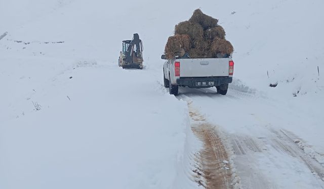 Trabzon'da kar nedeniyle yaylada mahsur kalan 8 kişi kurtarıldı