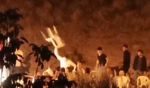 Alkol kavgasında gelin ve damat tarafı birbirine girdi