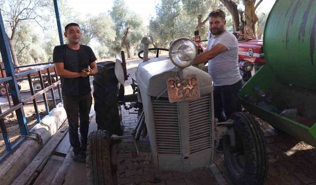 Ata yadigarı traktör 77 yıldır çalışıyor