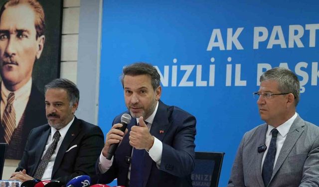 Bakan Bayraktar: "AK Parti olarak her daim sahada olmanın çok önemli olduğunu inanıyoruz"