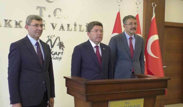 Bakan Tunç Hakkari’de