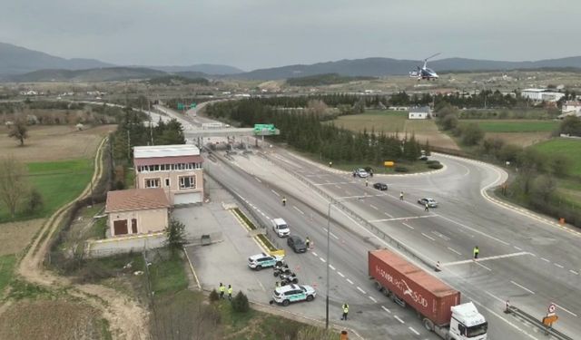 Bolu semalarında ’cayrokopter’li takip: 120 bin lira ceza