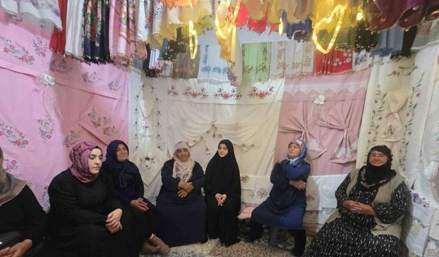 Düğün öncesi çeyiz odası Tokat’ta geleneksel buluşma noktası oldu