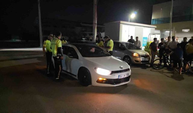 Dur ihtarına uymadı, aracı bırakıp başka araçla kaçtı