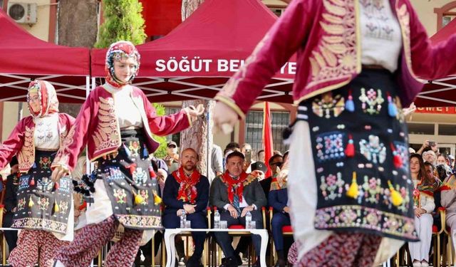 Ertuğrul Gazi’yi Anma ve Yörük Şenliklerine yurdun dört bir yanından gelen Yörükler törenle karşılandı