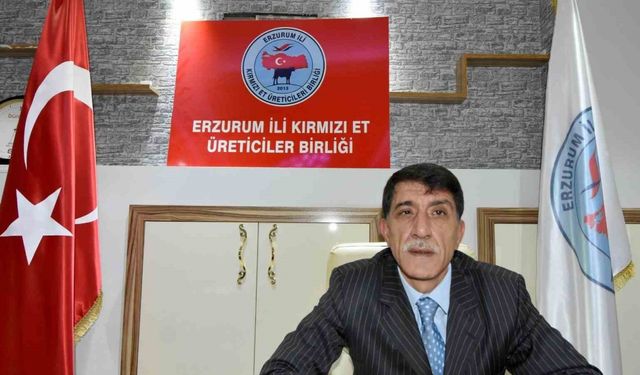 Erzurum Kırmızı Et Üreticiler Birlik Başkanı Ürüşan: "Hayvan pazarlarımız yeniden açıldı, endişeye gerek yok"